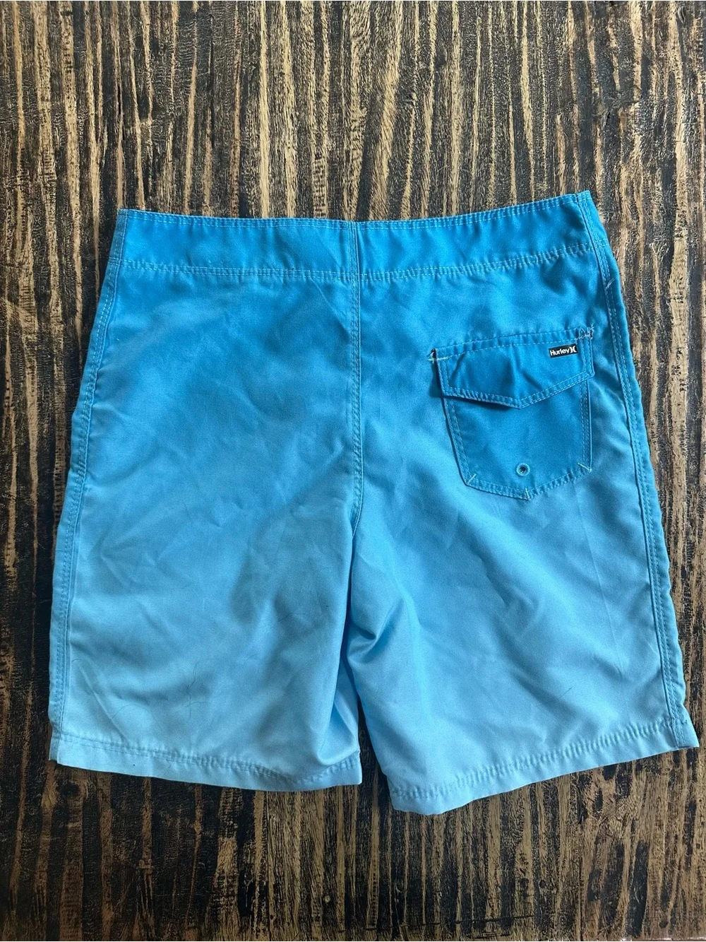 Hurley boys size 8 Blue Swim Trunks